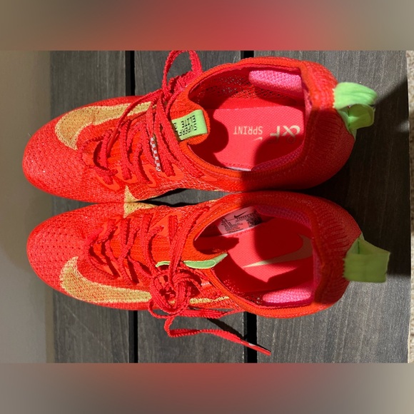 Nike Zoom Superfly Elite 2 Spikes - Crimson/Coral Sz 5.5 - NWOB - Picture 5 of 12